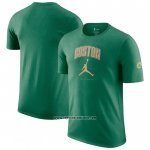 Camiseta Manga Corta Boston Celtics Essential Ciudad Verde